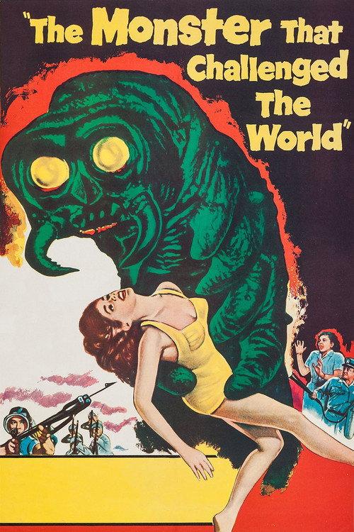 The Monster That Challenged the World 1957 official movie poster