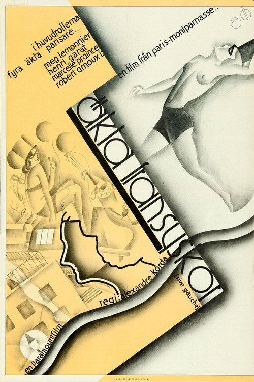 Left Bank 1931 official movie poster