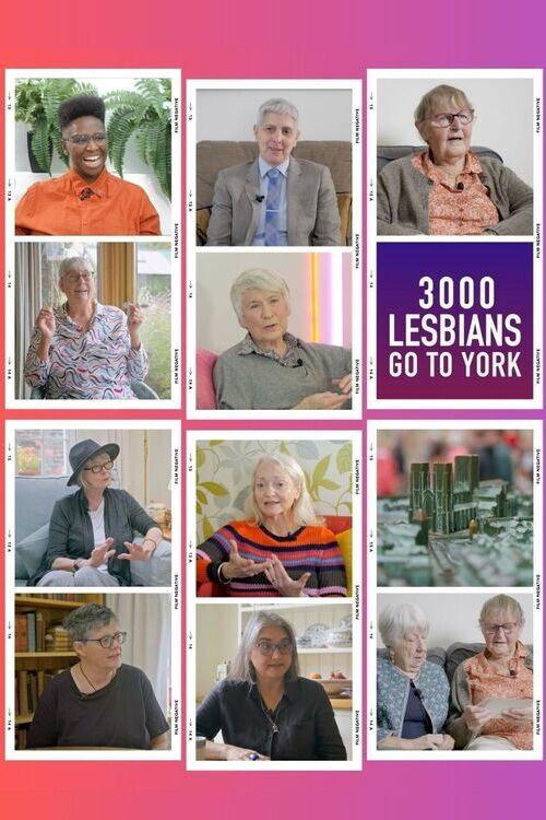 3000 Lesbians Go To York 2025 official movie poster