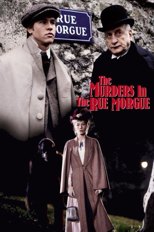 The Murders in the Rue Morgue 1986 official movie poster