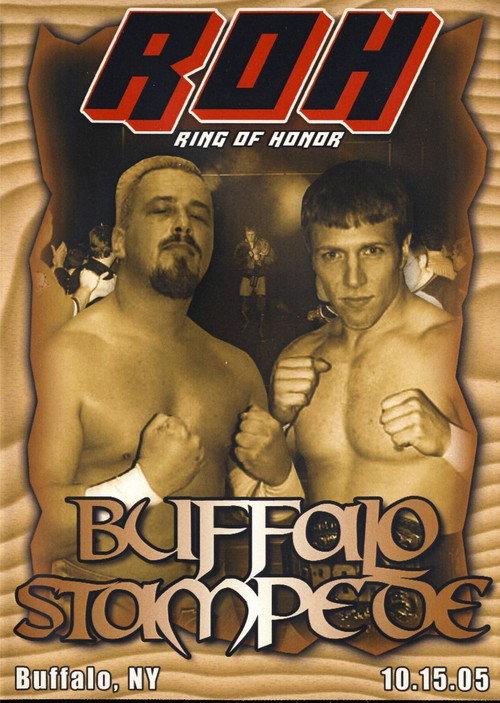 ROH: Buffalo Stampede 2005 official movie poster