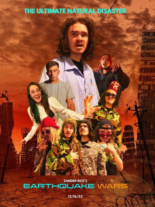 Earthquake Wars 2022 official movie poster