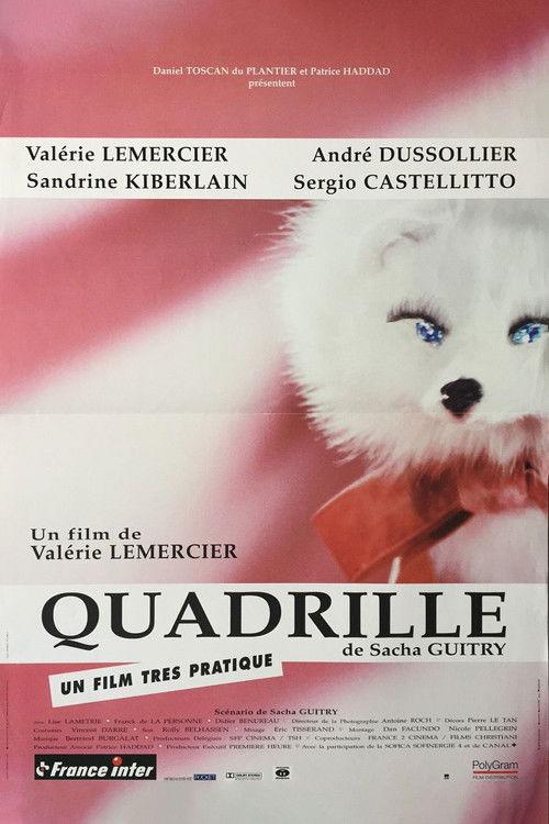 Quadrille 1997 official movie poster