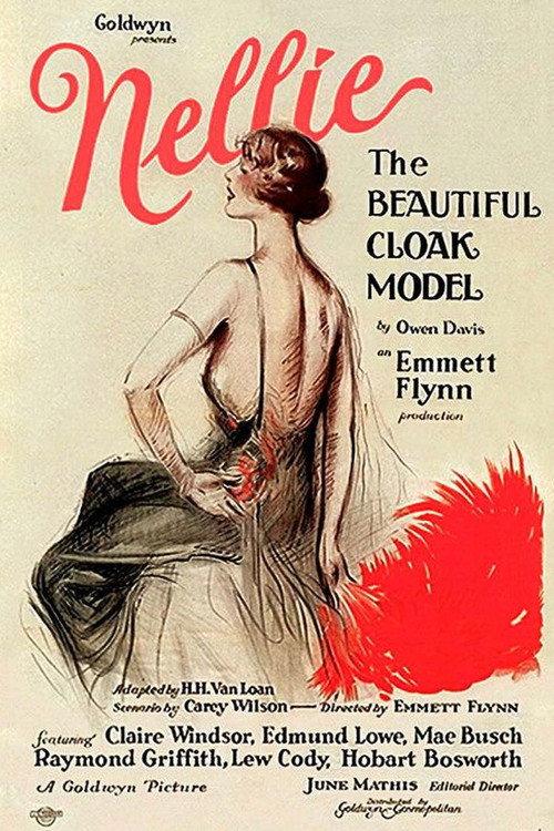 Nellie, the Beautiful Cloak Model 1924 official movie poster