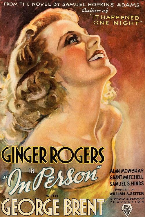 In Person 1935 official movie poster