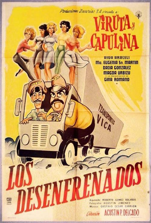 Los desenfrenados 1960 official movie poster
