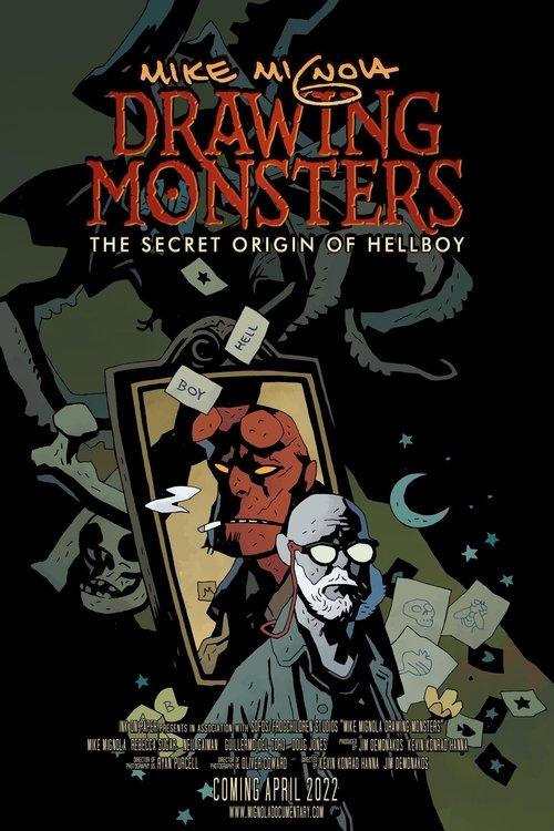 Mike Mignola: Drawing Monsters 2022 official movie poster