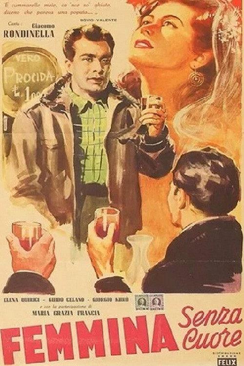 Femmina Senza Cuore 1952 official movie poster
