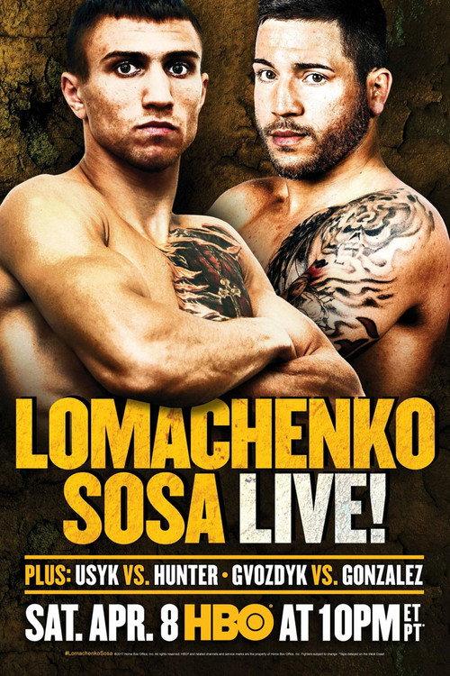 Vasyl Lomachenko vs. Jason Sosa 2017 official movie poster