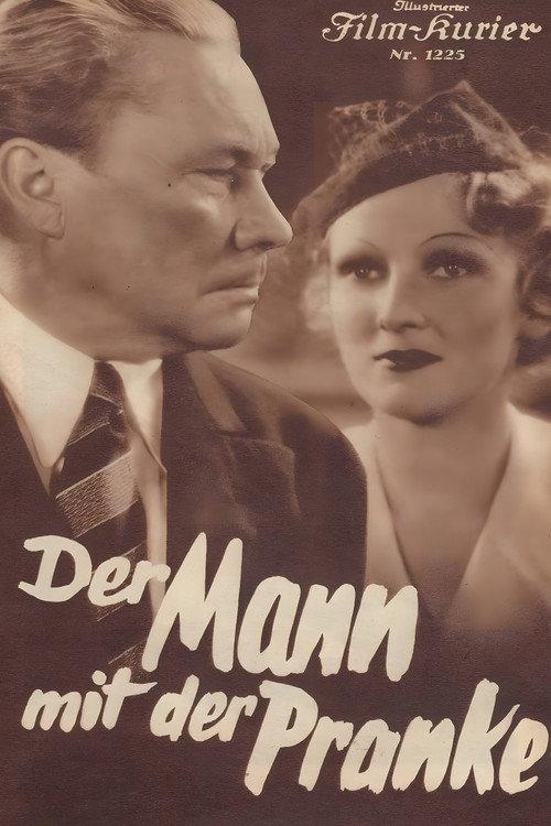 The Man with the Paw 1935 official movie poster