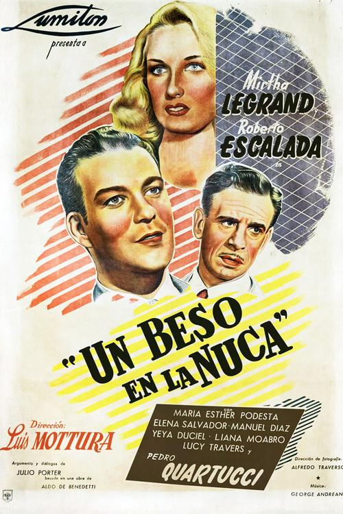 Un beso en la nuca 1946 official movie poster