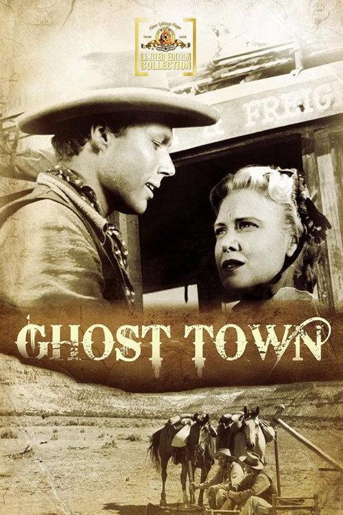 Ghost Town 1956 official movie poster