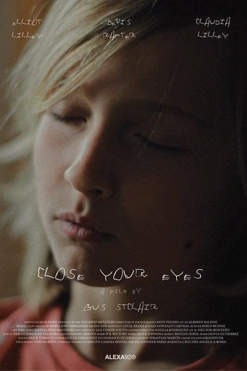 Close your eyes 2025 official movie poster