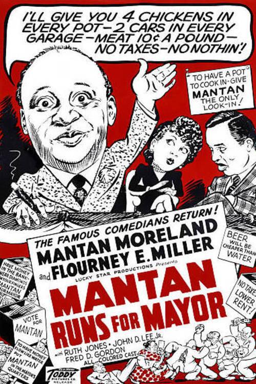 Mantan Runs for Mayor 1946 official movie poster