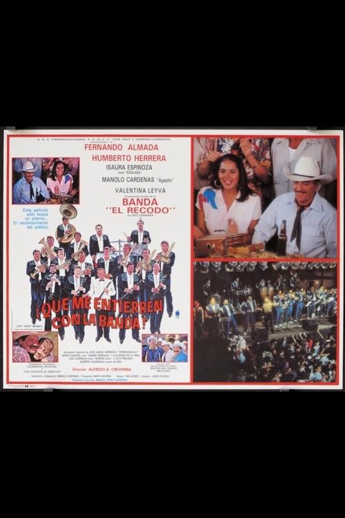 Que me entierren con la banda 1994 official movie poster