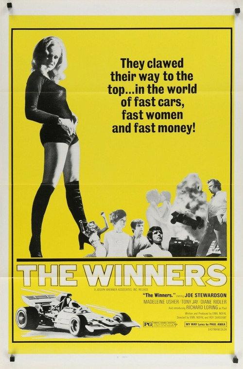 The Winners 1972 official movie poster