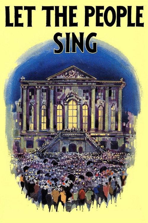 Let the People Sing 1942 official movie poster