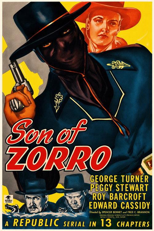 Son of Zorro 1947 official movie poster