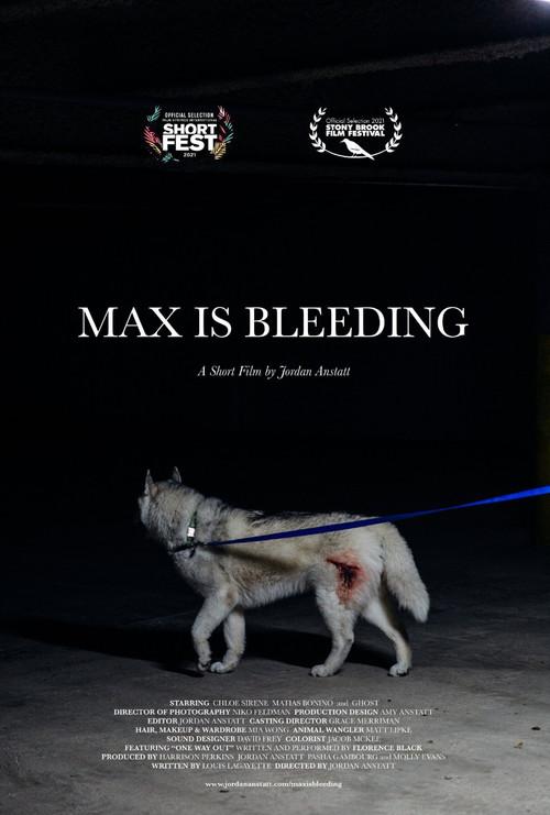 Max is Bleeding  official movie poster