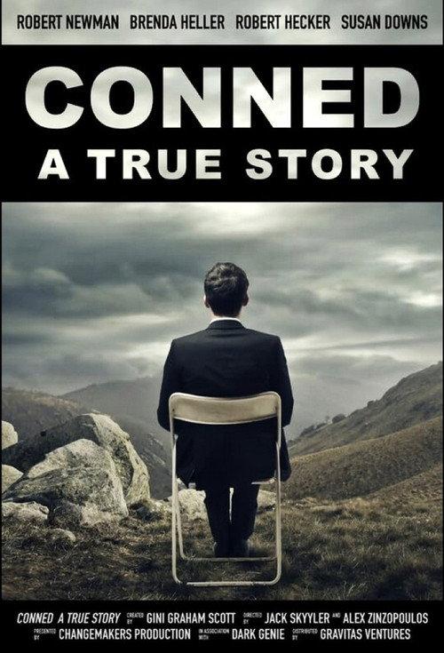 Conned: A True Story 2023 official movie poster