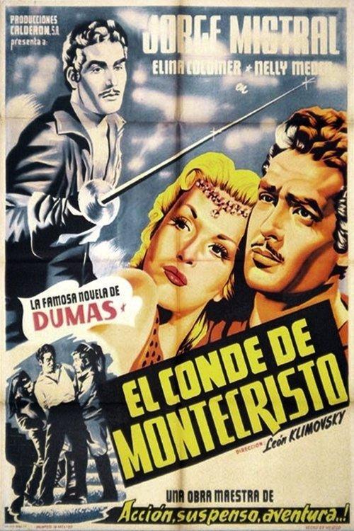 The Count of Monte Cristo 1953 official movie poster