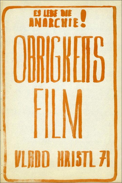 The Film of the Authority 1971 official movie poster