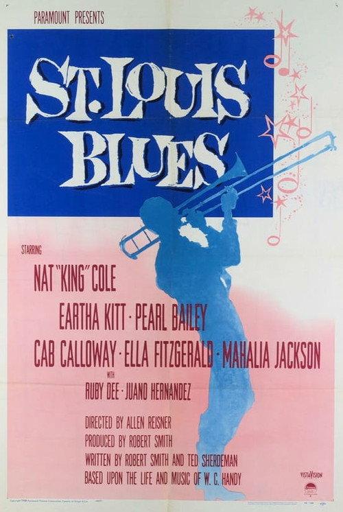 St. Louis Blues 1958 official movie poster