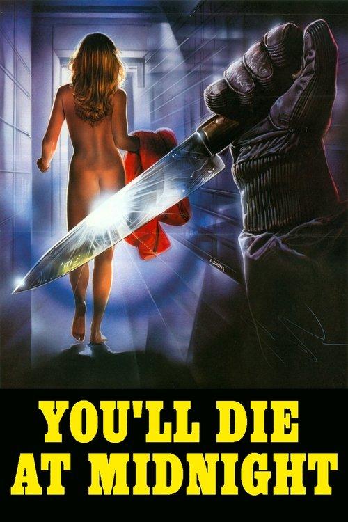You'll Die at Midnight 1986 official movie poster