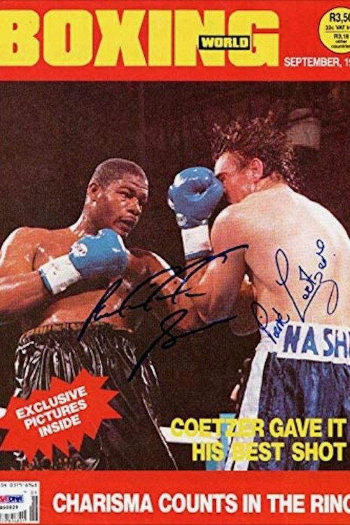 Riddick Bowe vs. Pierre Coetzer 1992 official movie poster