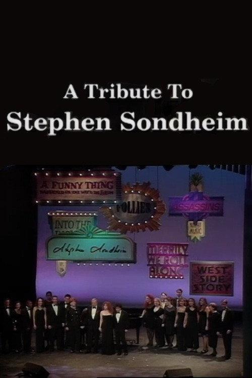 A Tribute to Stephen Sondheim 1995 official movie poster