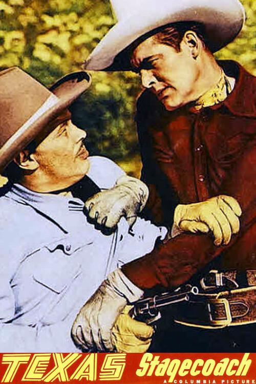 Texas Stagecoach 1940 official movie poster
