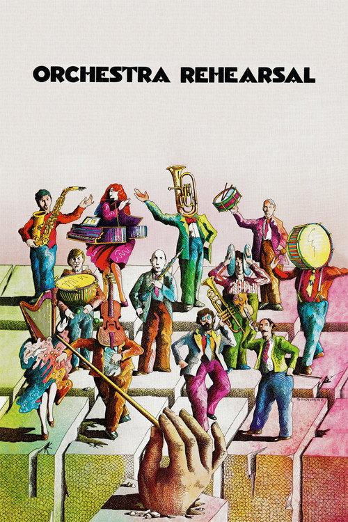 Orchestra Rehearsal 1979 official movie poster
