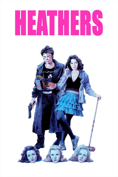 Heathers 1989 official movie poster
