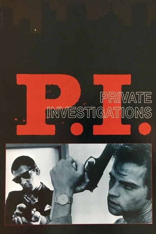 P.I. Private Investigations 1987 official movie poster