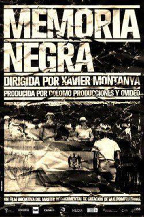 Memoria Negra 2006 official movie poster