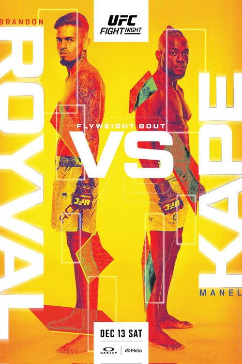 UFC on ESPN 73: Royval vs. Kape 2025 official movie poster
