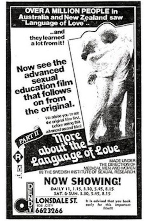 More About the Language of Love 1970 official movie poster