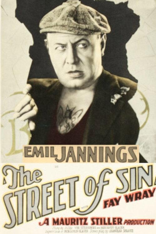 The Street of Sin 1928 official movie poster