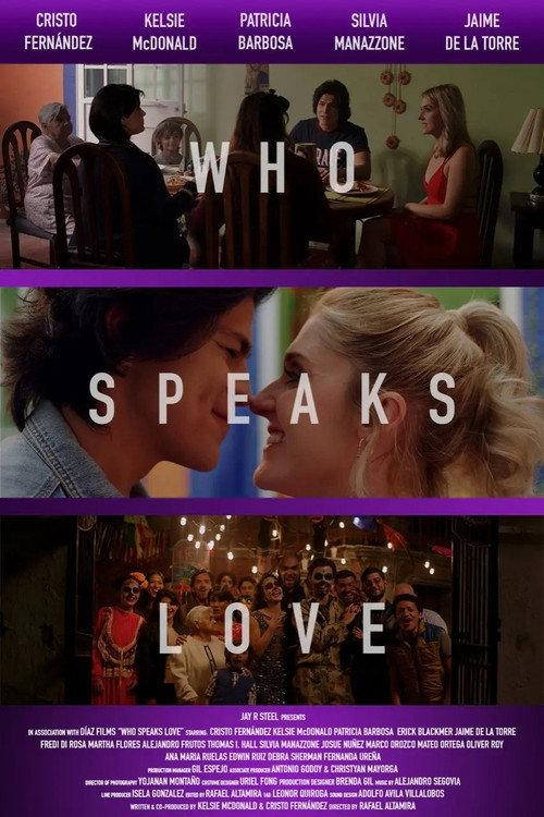Who Speaks Love 2021 official movie poster