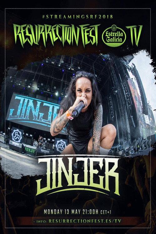 Jinjer - Live at Resurrection Fest EG 2018 2019 official movie poster