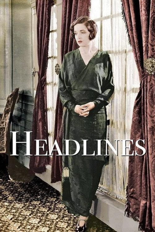 Headlines 1925 official movie poster