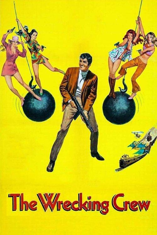 The Wrecking Crew 1968 official movie poster