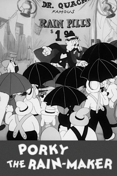 Porky the Rain-Maker 1936 official movie poster