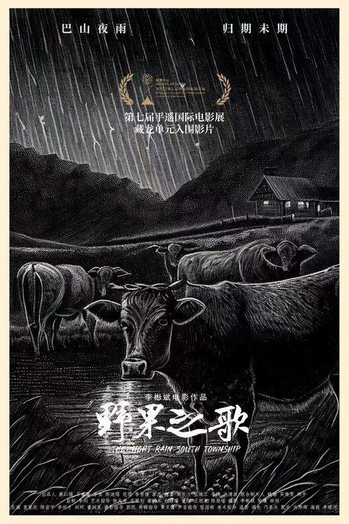 The Night Rain South Township 2025 official movie poster
