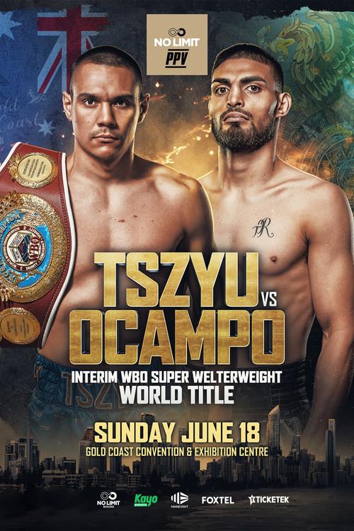 Tim Tszyu vs. Carlos Ocampo 2023 official movie poster