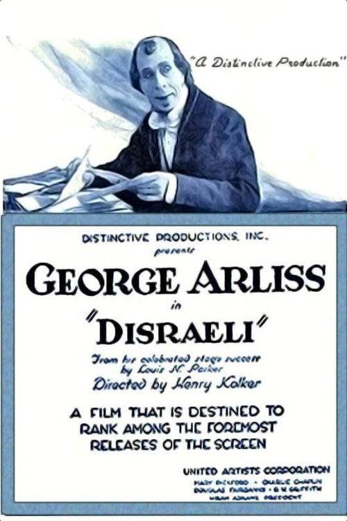 Disraeli 1921 official movie poster