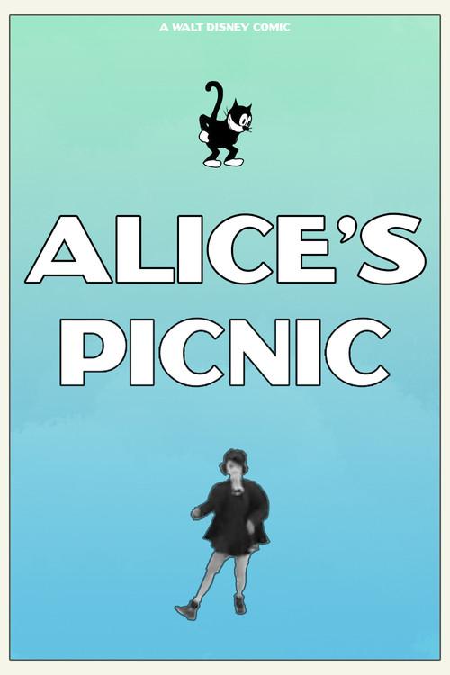 Alice's Picnic 1927 official movie poster