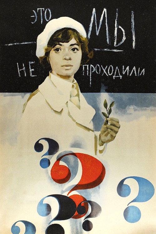 We Didn't Learn This 1976 official movie poster