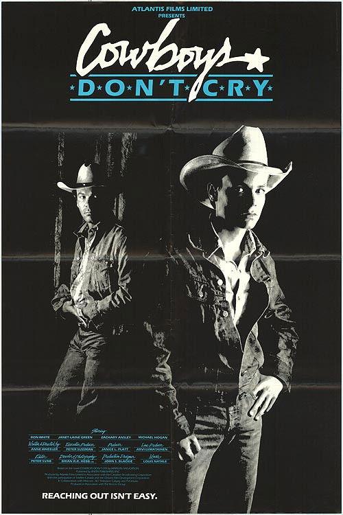 Cowboys Don't Cry 1988 official movie poster