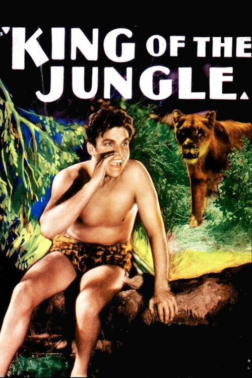 King of the Jungle 1933 official movie poster